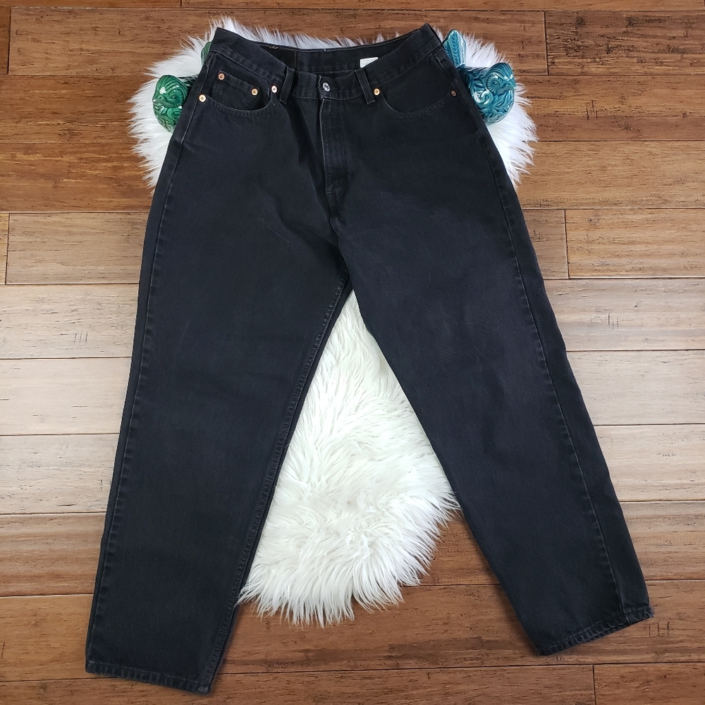 LEVI'S 560 Rare blank tab Vintage Ultra high rise mom jeans 14